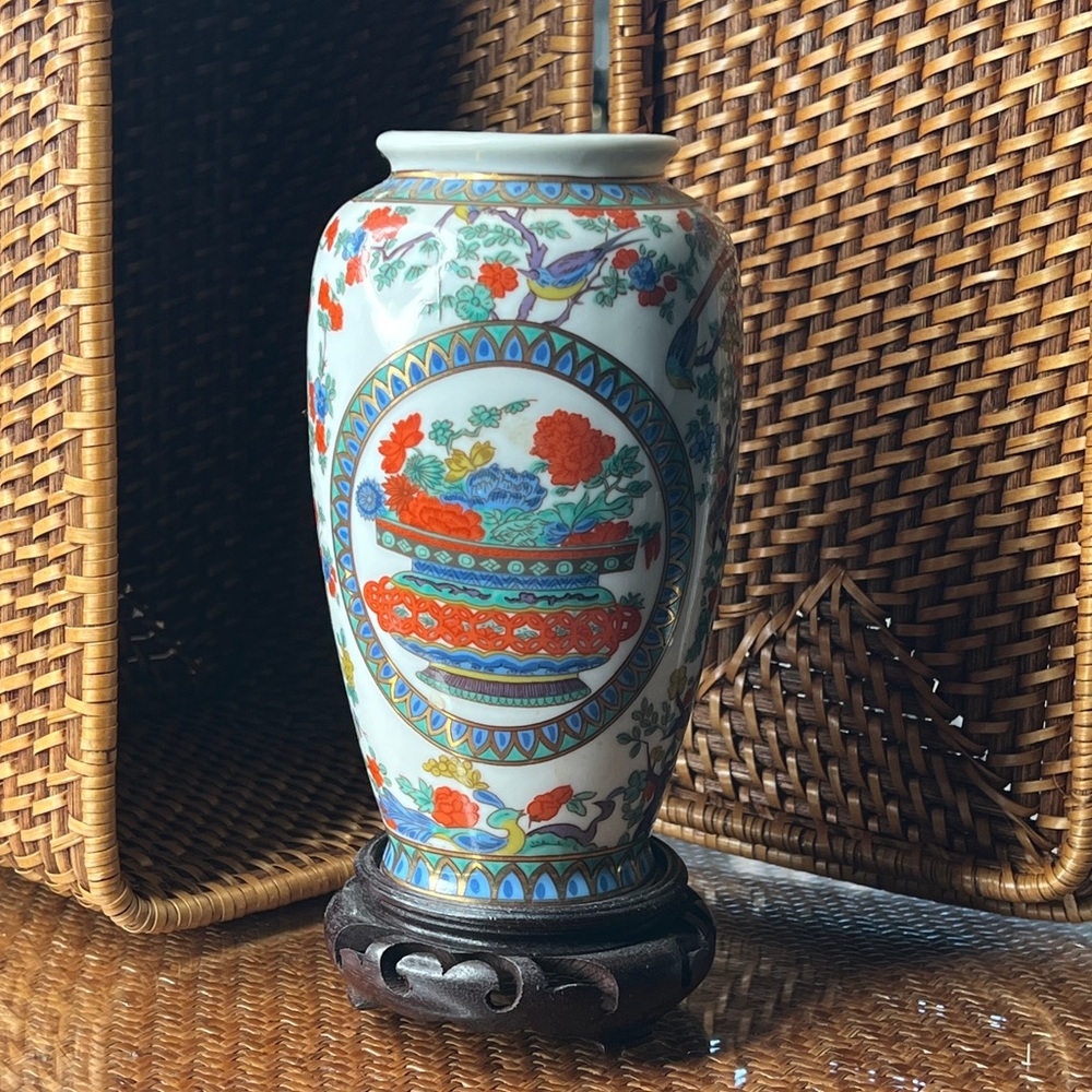 Vintage KACHO Deutsche Noritake Porcelain Vase